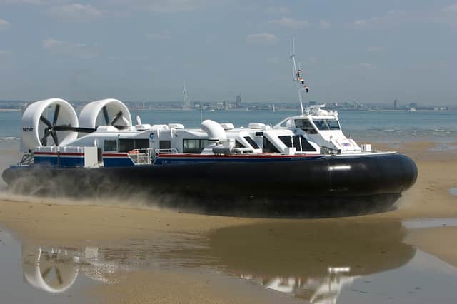 Griffon Marine's BHT-130 hovercraft
