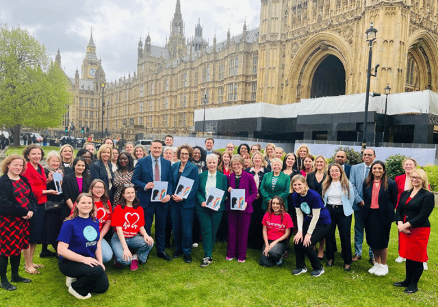Amanda Martin MP at the launch of the 'Women’s Health Strategy' launch in Parliament 
