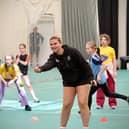Hampshire cricketers supporting the event