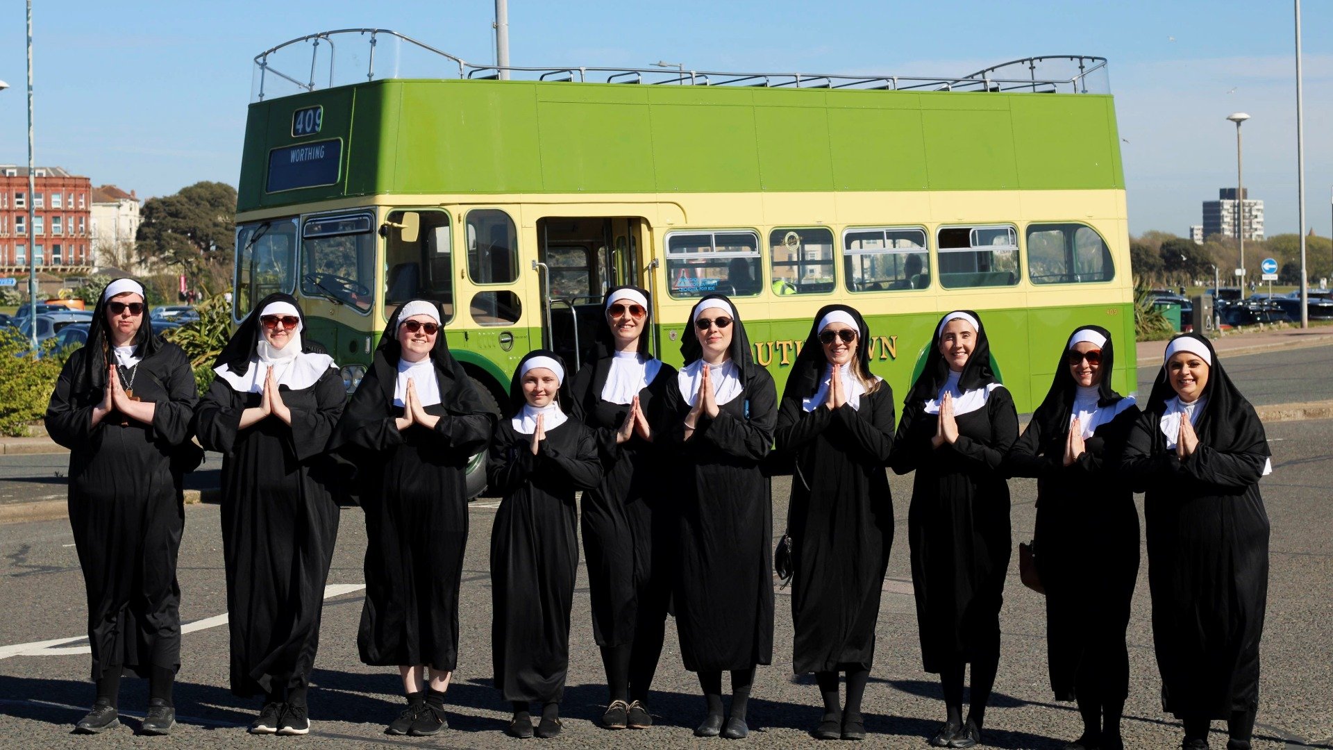 Busload of Nuns Rolls Into Portsmouth for Sister Act