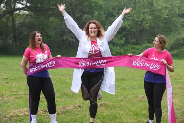 Parys and her team have raised over £2,620 by signing up to the 5k muddy obstacle course, Pretty Muddy on Southsea Common.