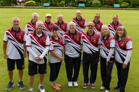 Fareham Bowls Club Team Yellow G & F League 