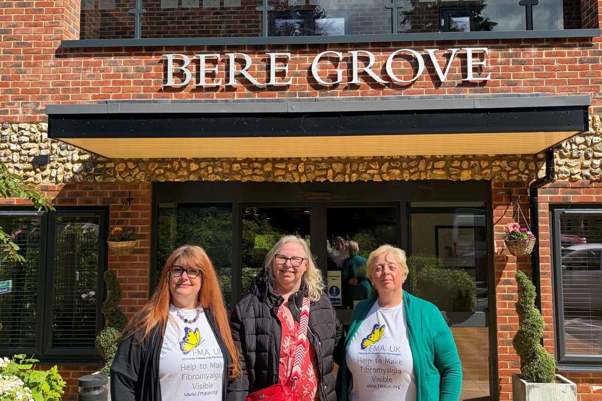 BERE GROVE CARE HOME PUTS FIBROMYALGIA ON THE MAP LOCALLY