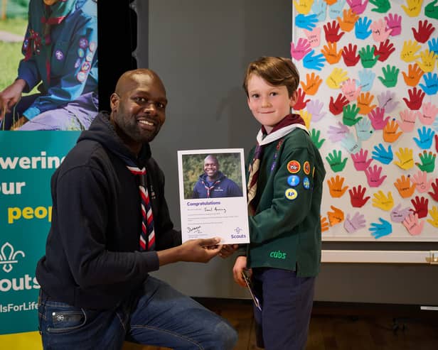 Saul and Chief Scout