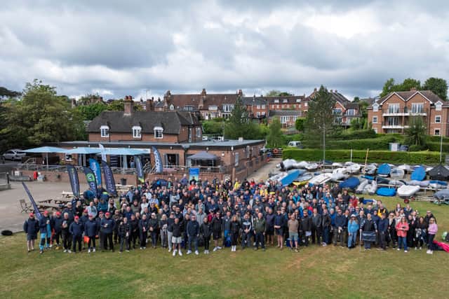 Despite a weather forecast that threatened every season in one day, the rain did hold off and the strongest winds at the end of the day helped the teams head swiftly back to the RAF Yacht Club.