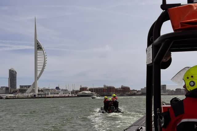 GAFIRS vessels in action in the Solent