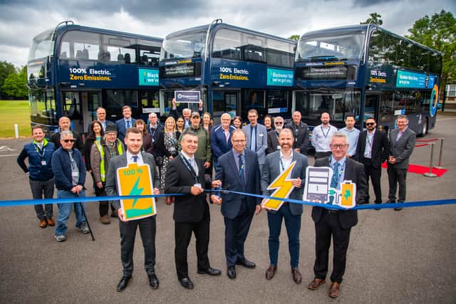 Electric buses launch