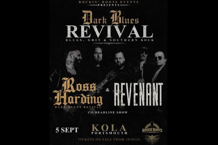 Ross Harding and Revenant Announce September 2026 Co-Headline Portsmouth ...