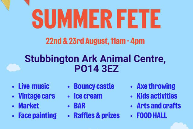 RSPCA Stubbington Ark Summer Fete