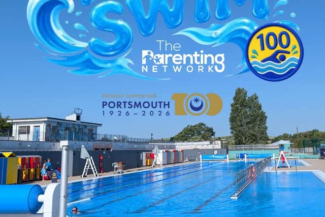 Help raise money for Portsmouth families with this sponsored swim. 