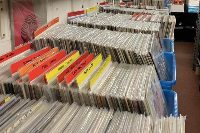 Plenty of vinyl to flick through at Chichester's Helter Skelter Records. 