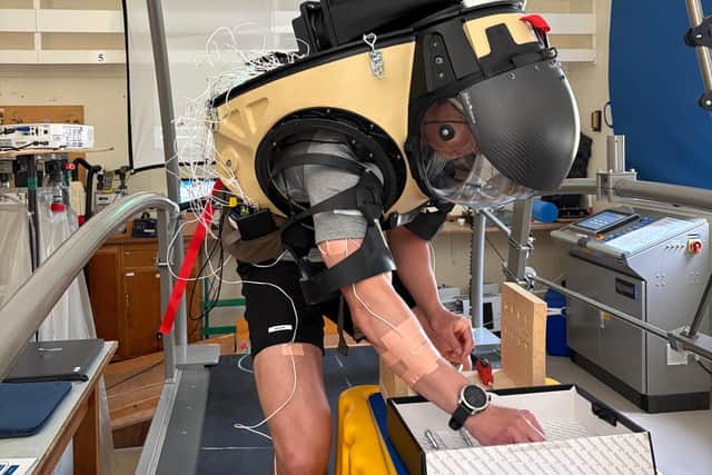 The space suit prototype
