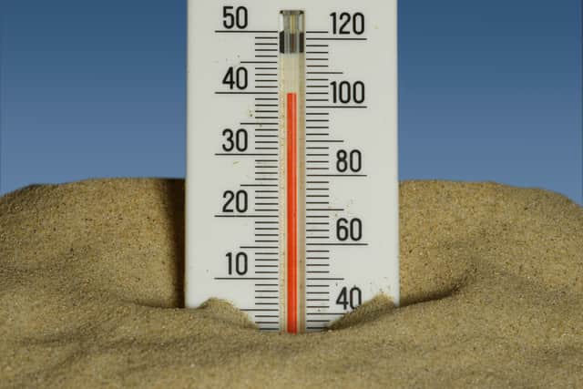 A thermometer