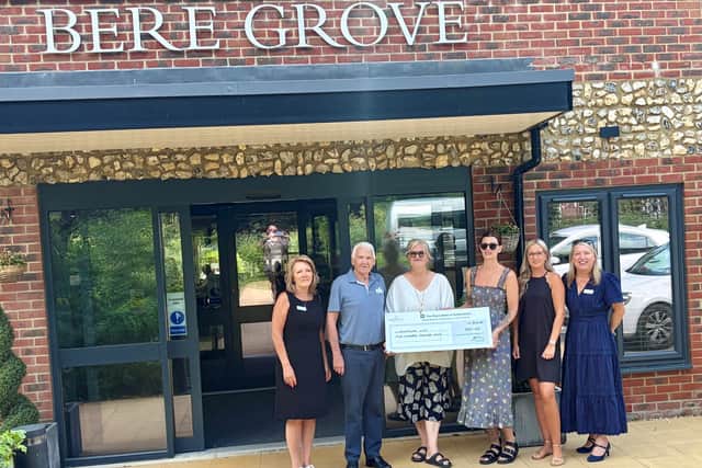 Recapture Life Cheque Presentation
