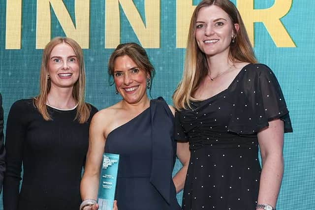 Director of Commercial Development, Helen Deverill and Regional Sales and Operations Manager, Debbie White, collected the award on Arena’s behalf.