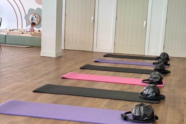 Babyccinos Play Cafe ready for one of their many fitness classes