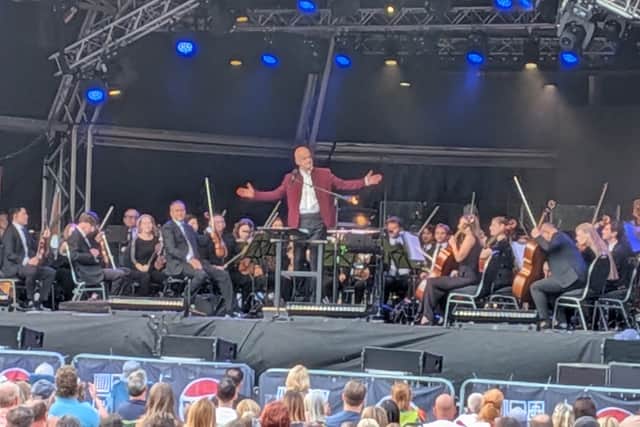 Peter Harrison in his element at BSO: Williams and Zimmer outdoor concert