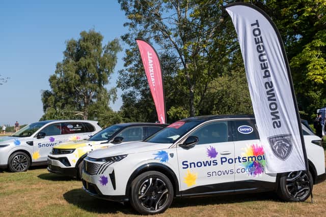 The second annual Colour Dash was supported by Snows Motor Group.