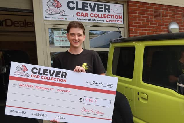 Luke Mansfield of the Clever Car Collection.