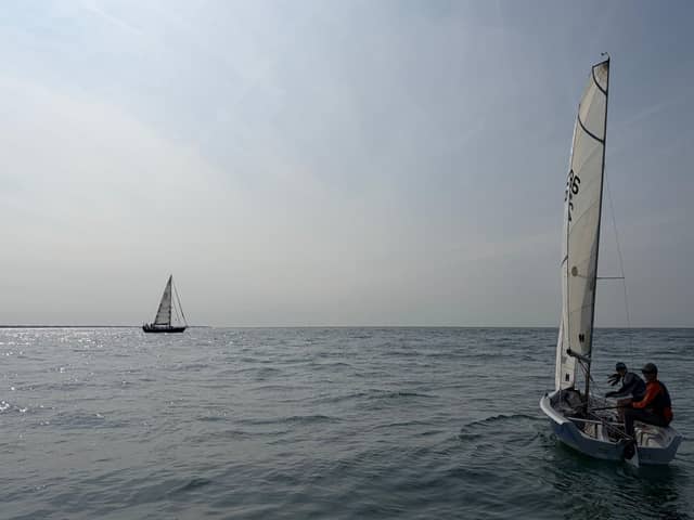 Henry and Seren set sail today 23rd July