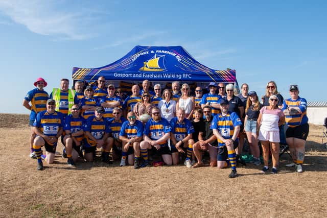 Charity event in Gosport