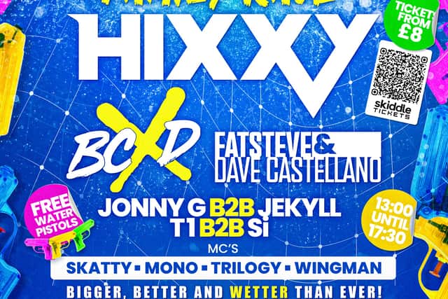 Full event flyer