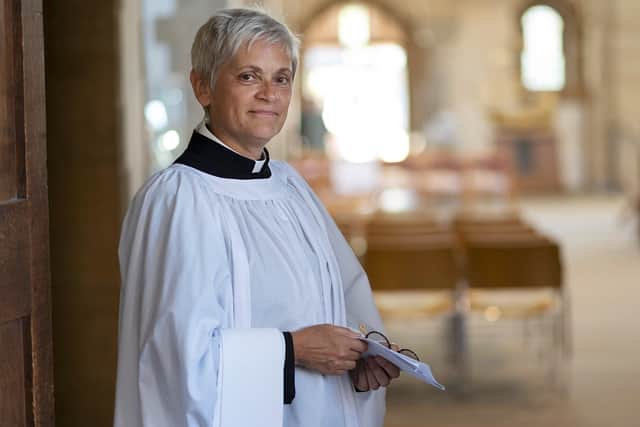 The Rev Jenn Camirand, vicar, St Alban's, West Leigh