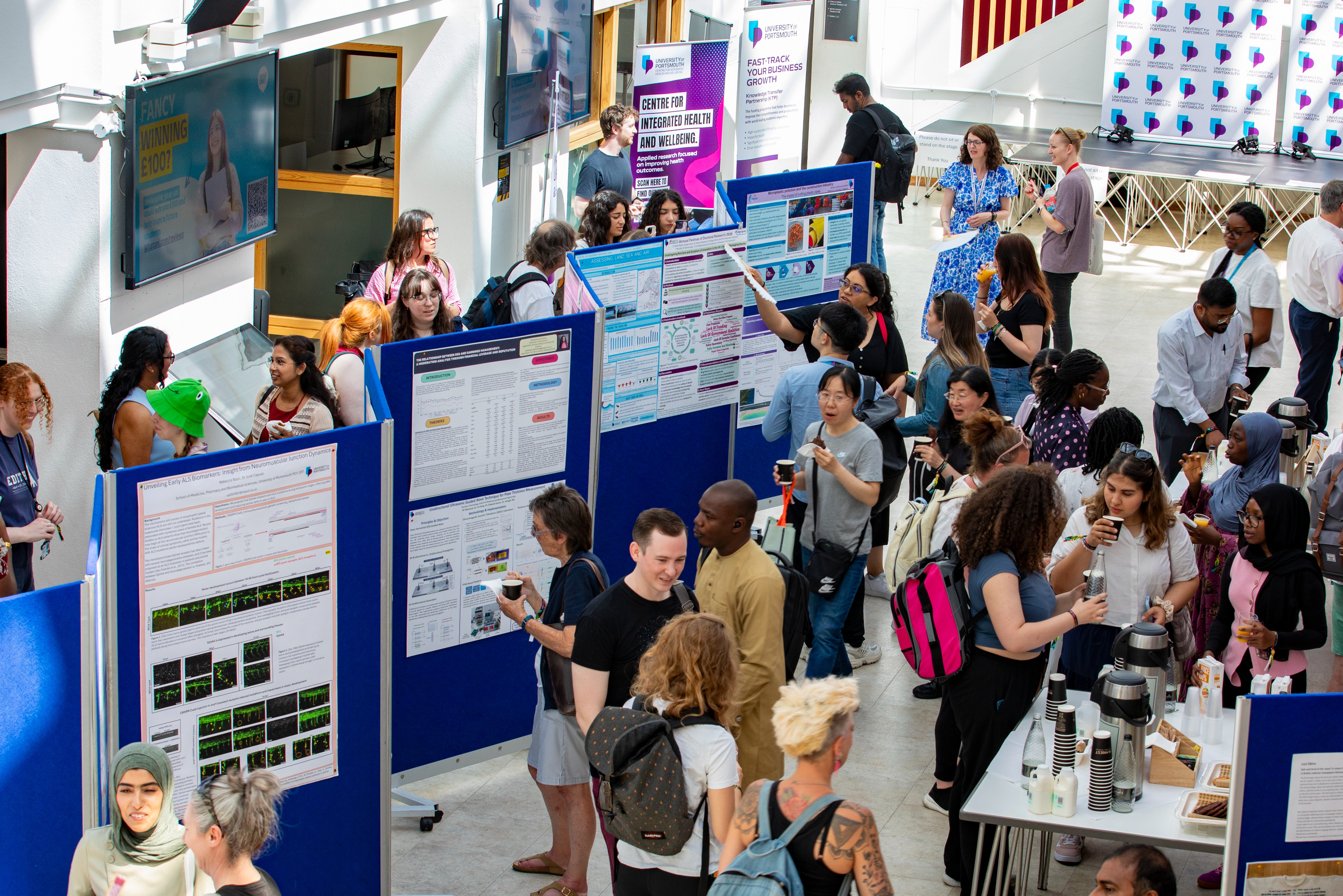 Portsmouth Ranked 4th in Global Research Student Satisfaction Survey