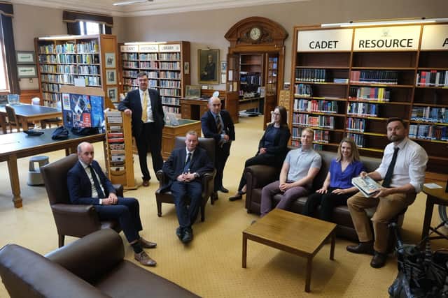 Portsmouth Military Education Team at RAF College Cranwell.