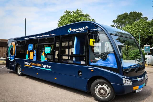 Stagecoach's Customer Service Bus