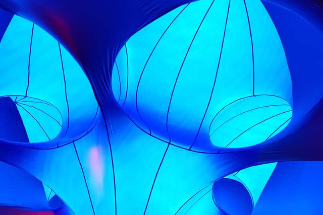 Inside the Luminarium 