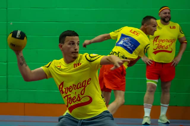 Action from the Abby's Heroes Dodgeball Tournament 