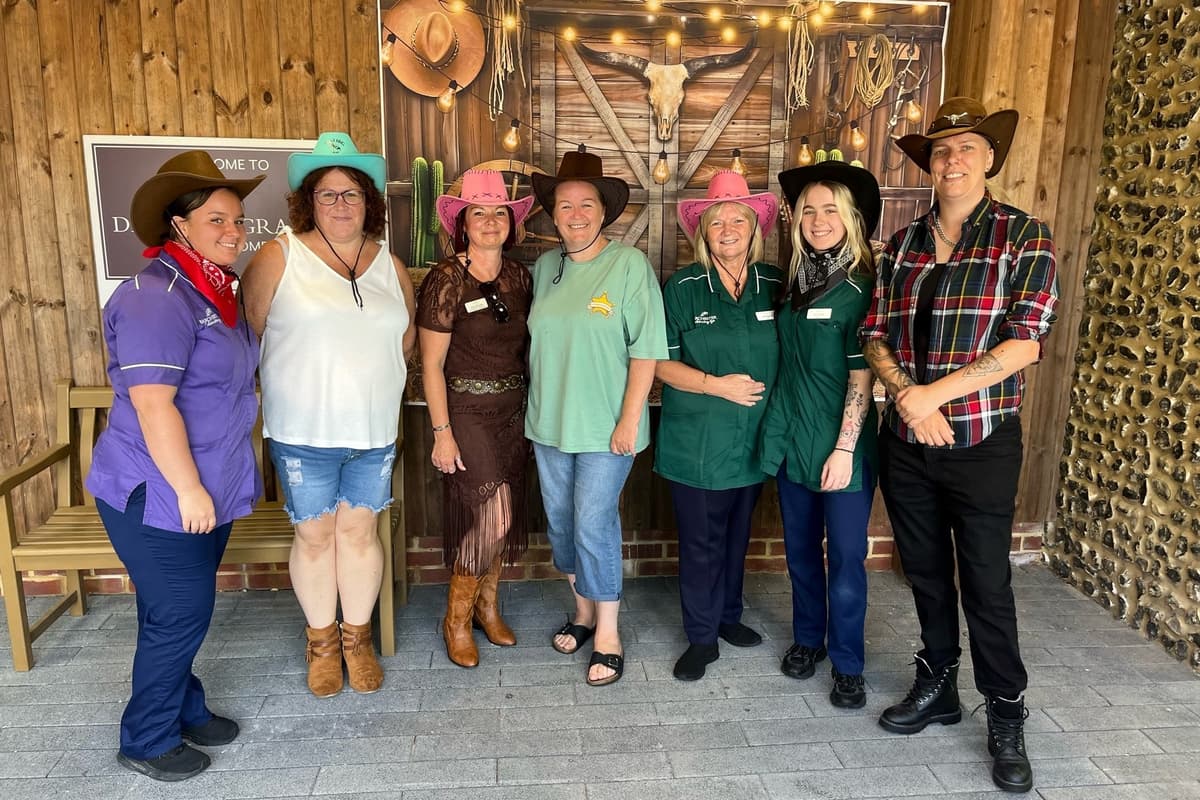 Country- und Westernparty in Denmead Grange!