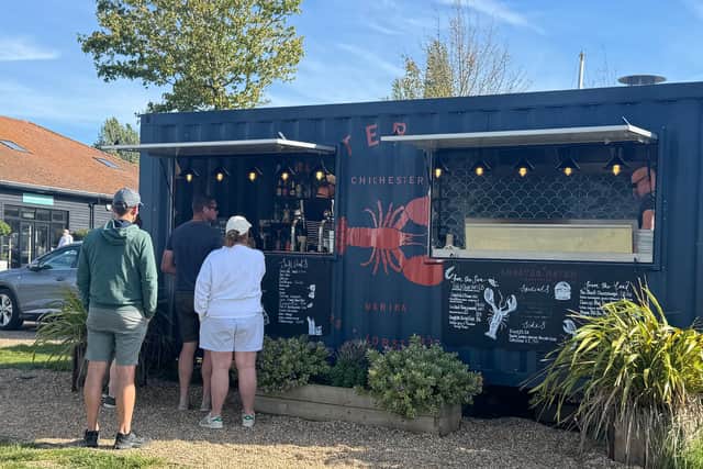 The Lobster Hatch at Boathouse Chichester, which will be open and serving its summer favourites during the Tidal Rum Takeover this August Bank Holiday.