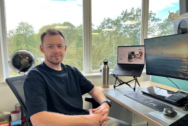 Kyle Wilks, Co-Founder and CEO of Labl.it. Labl.it has been named a finalist for Innovative Tech of the Year, Tech SME of the Year and South Coast Tech Company of the Year.