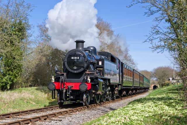 Ivatt Class 2, 41313, will be one of the highlights at The Watercress Line’s Autumn Steam Gala.