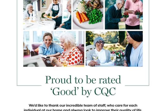 Proud to be rated 'Good' by CQC