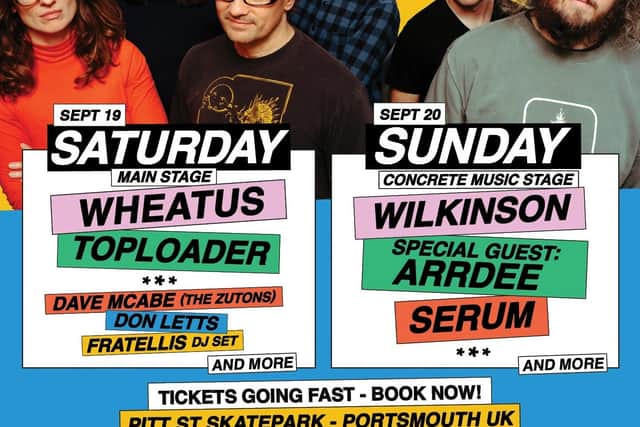 Wheatus and headline acts at Send It 100