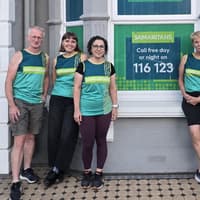 Portsmouth Samaritans volunteers tackle the Great South Run