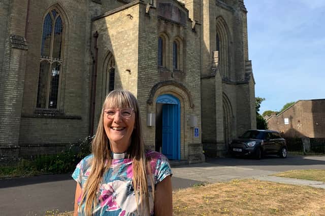 The Rev Jo-Anne Newton, assistant curate, Holy Trinity with St Columba, Fareham