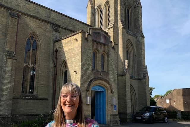 The Rev Jo-Anne Newton, assistant curate, Holy Trinity with St Columba, Fareham