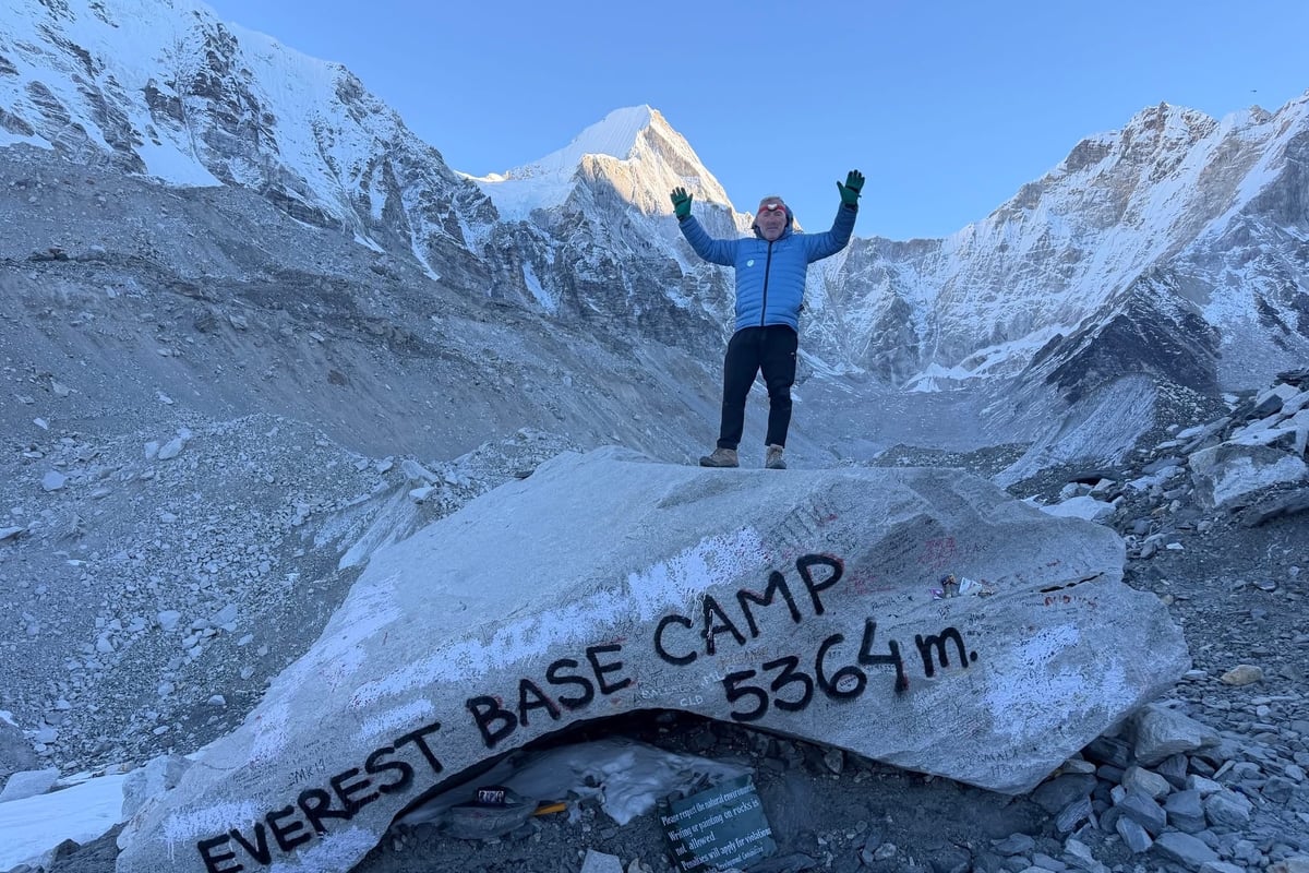 Chris Douglas takes on Everest Base Camp ⛺️ for Portsmouth Down Syndrome