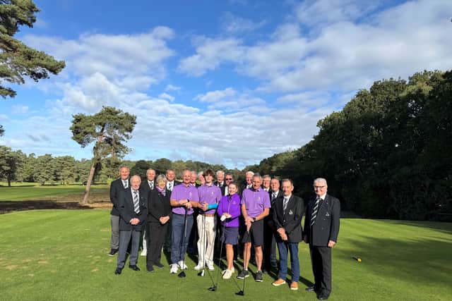 2027 Club Captain’s Paul Berriman (Club Captain), Jo Canning (Ladies’ Captain), John Smith (Seniors’ Captain) and Zach Greenaway (Junior Captain