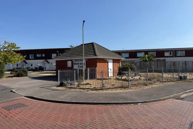 The former Millpond Community Centre, Jervis Drive, Gosport. 