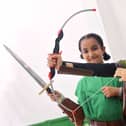 Robin Hood played by Raphaella