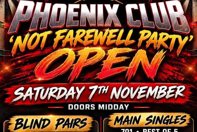 Phoenix Darts Club Have Their Own Celebrations 