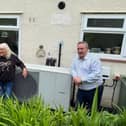 Amanda Martin MP seeing the difference this scheme is making in Paulsgrove.