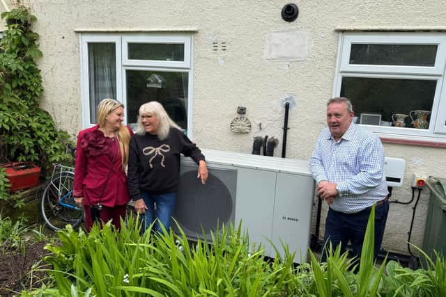 Amanda Martin MP seeing the difference this scheme is making in Paulsgrove.