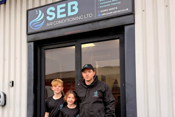 Portsmouth business SEB aircon opens first dedicated office as their team grows