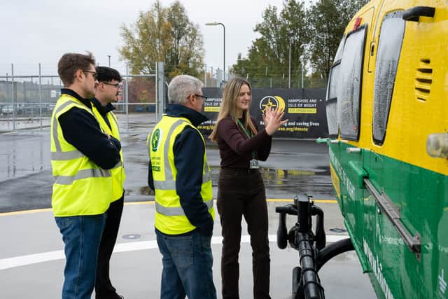 The contribution from the petrochemical complex will support the charity’s response activities and help fund essential equipment for its critical care teams.